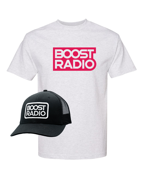 BOOST Listener Support T-Shirt and Hat