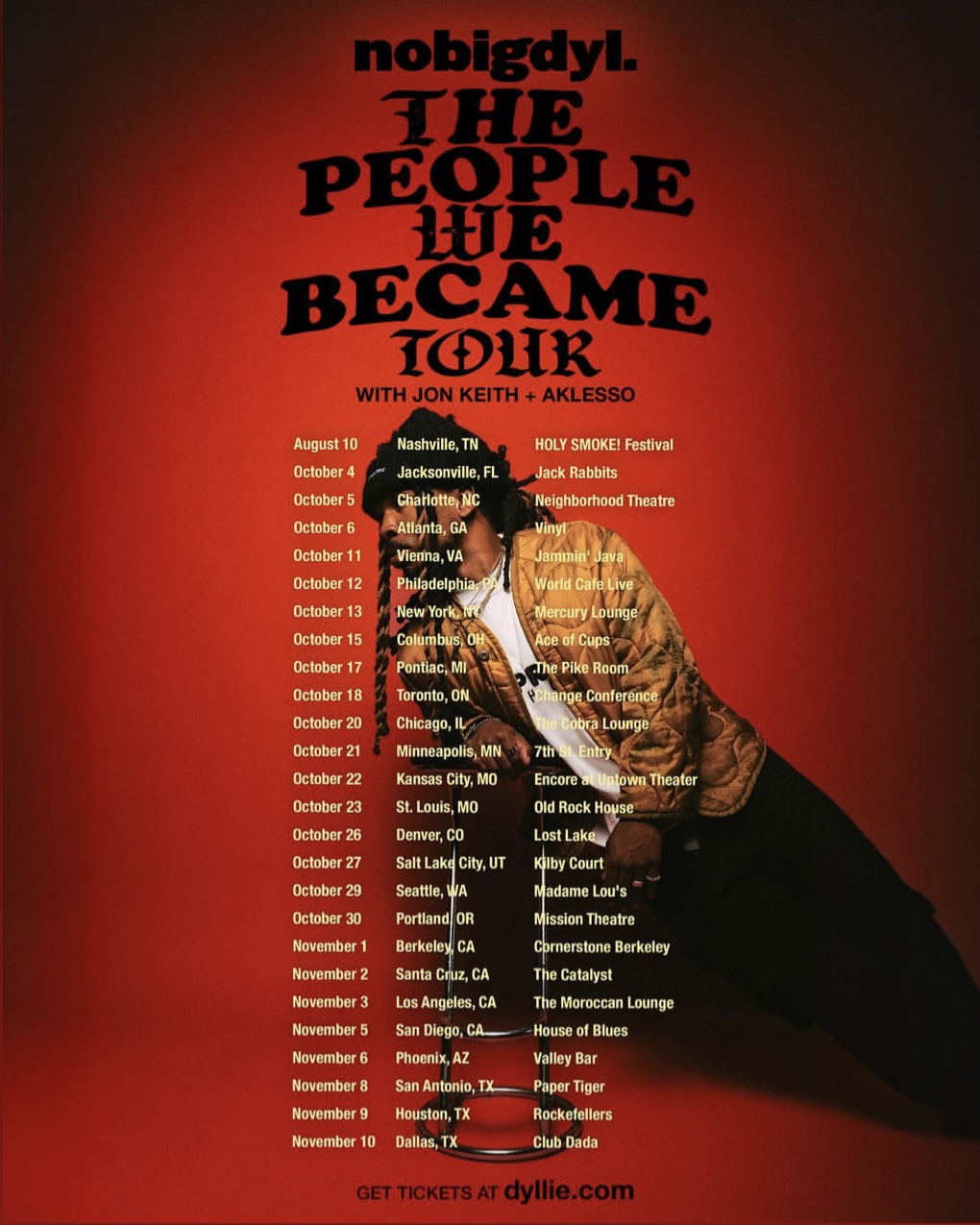 nobigdyl’s the people we became tour