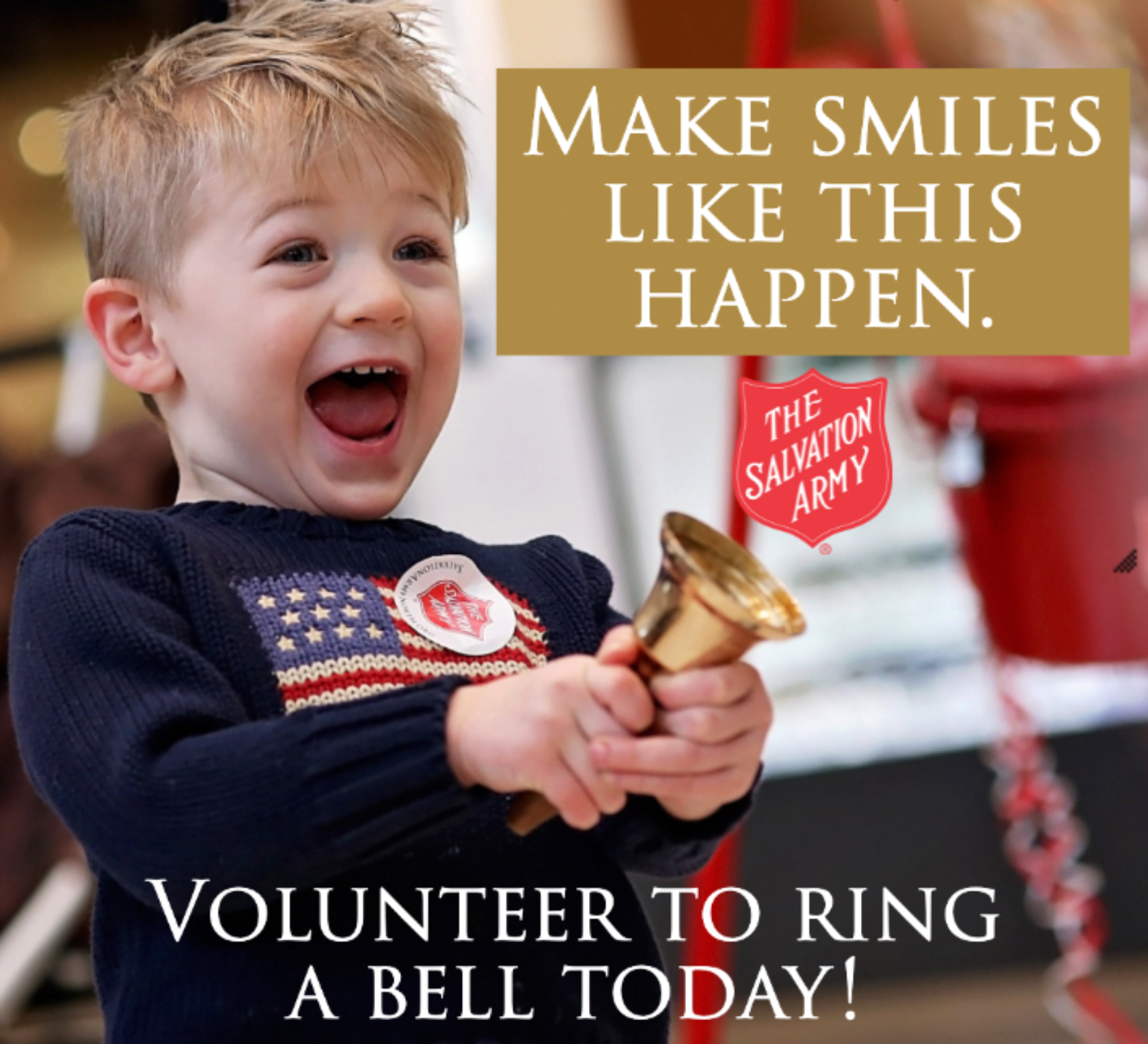 Register to Ring for the Salvation Army