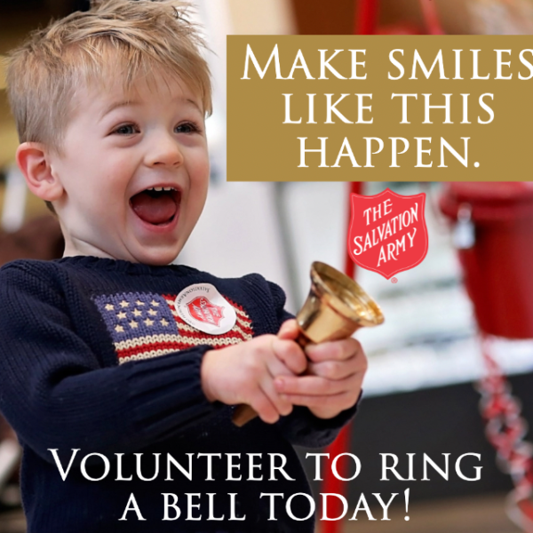 Register to Ring for the Salvation Army