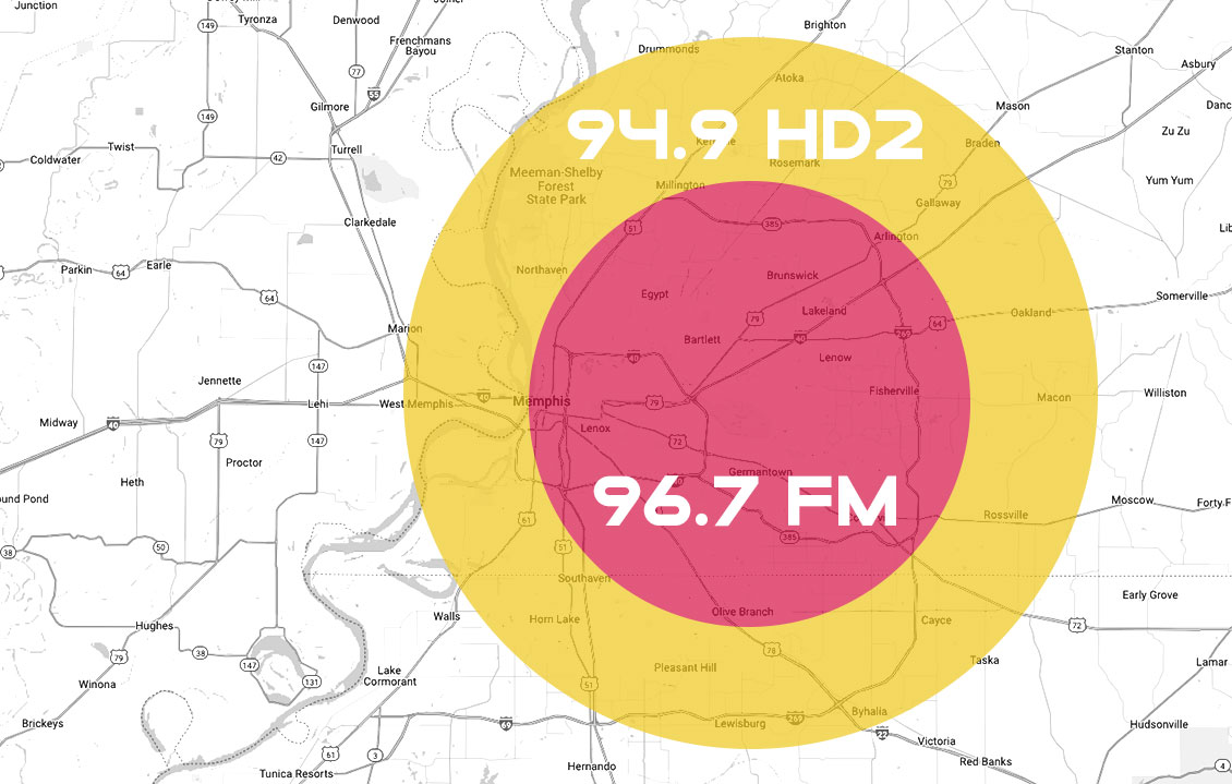 Memphis Map