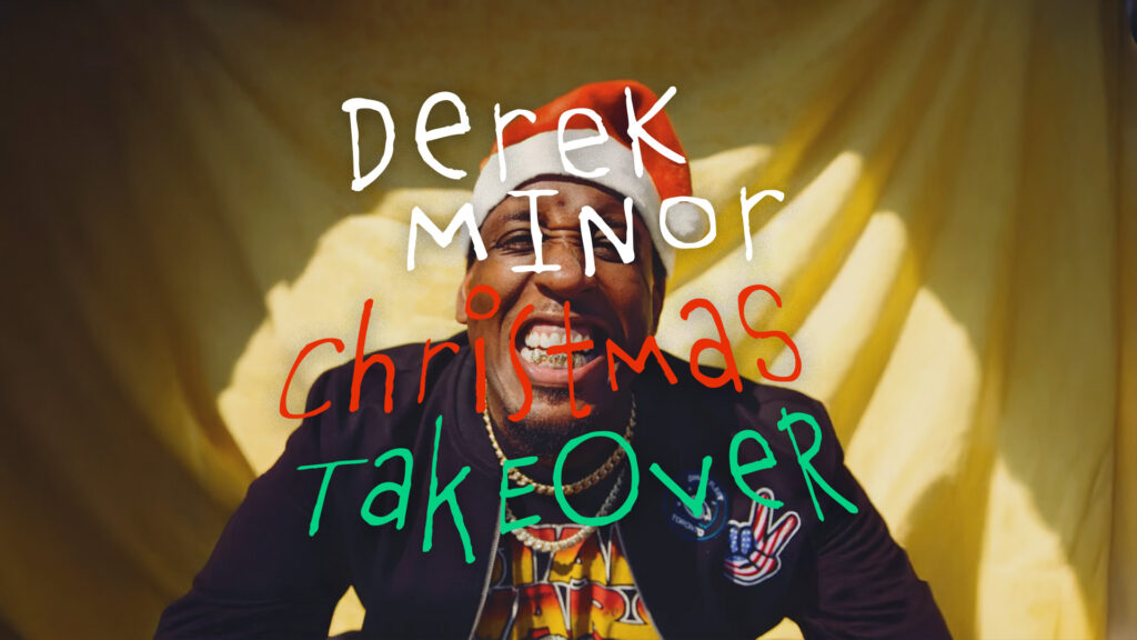 Derek Minor Christmas Takeover on BOOST