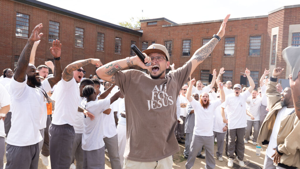 rapping about jesus jail