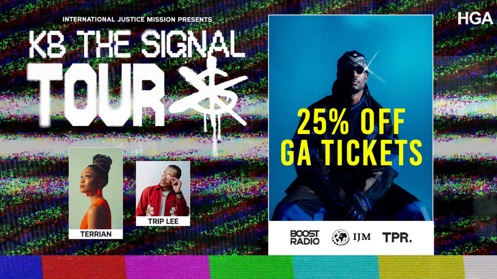 25% OFF - KB: THE SIGNAL TOUR TICKETS