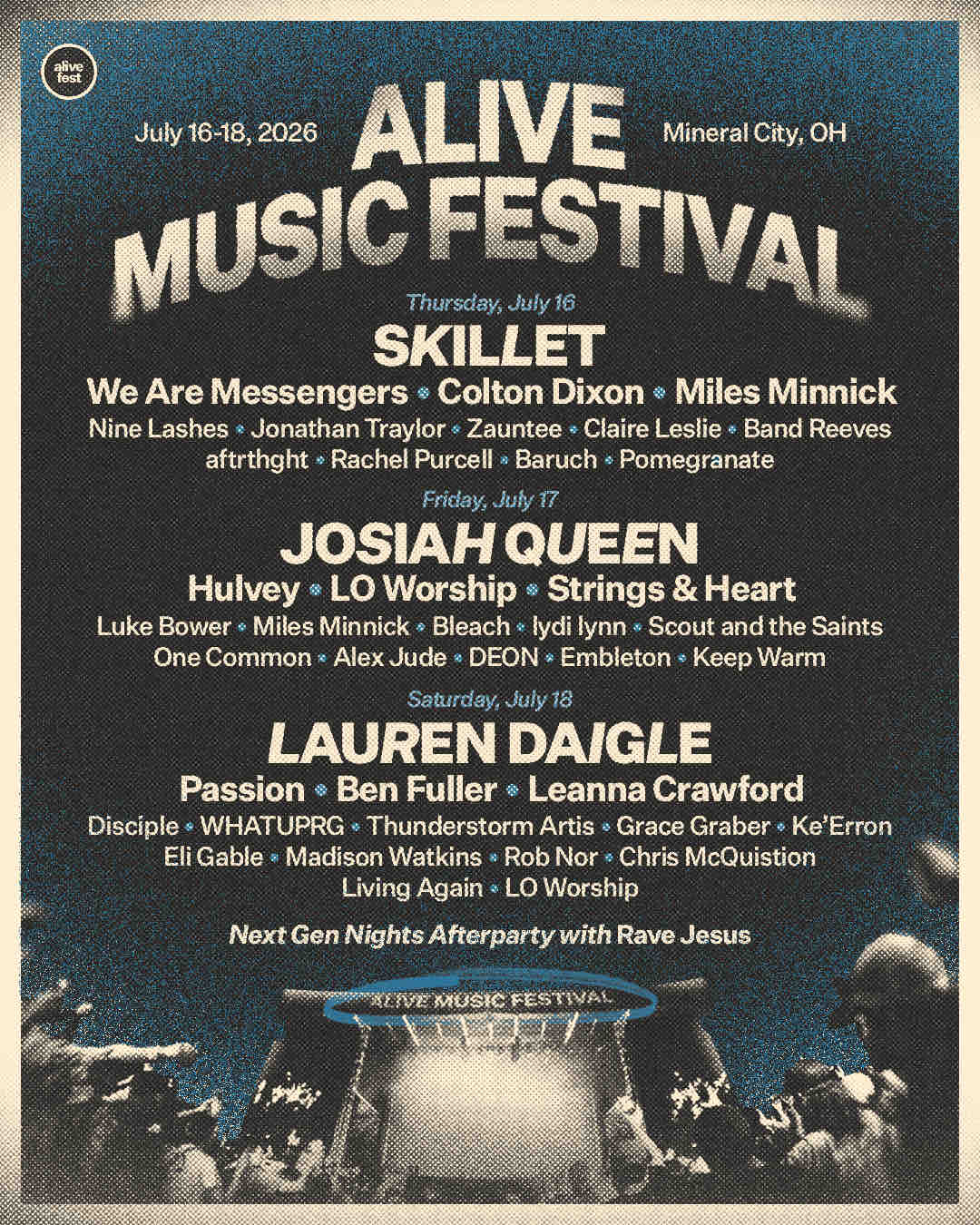 Alive Music Festival Graphic