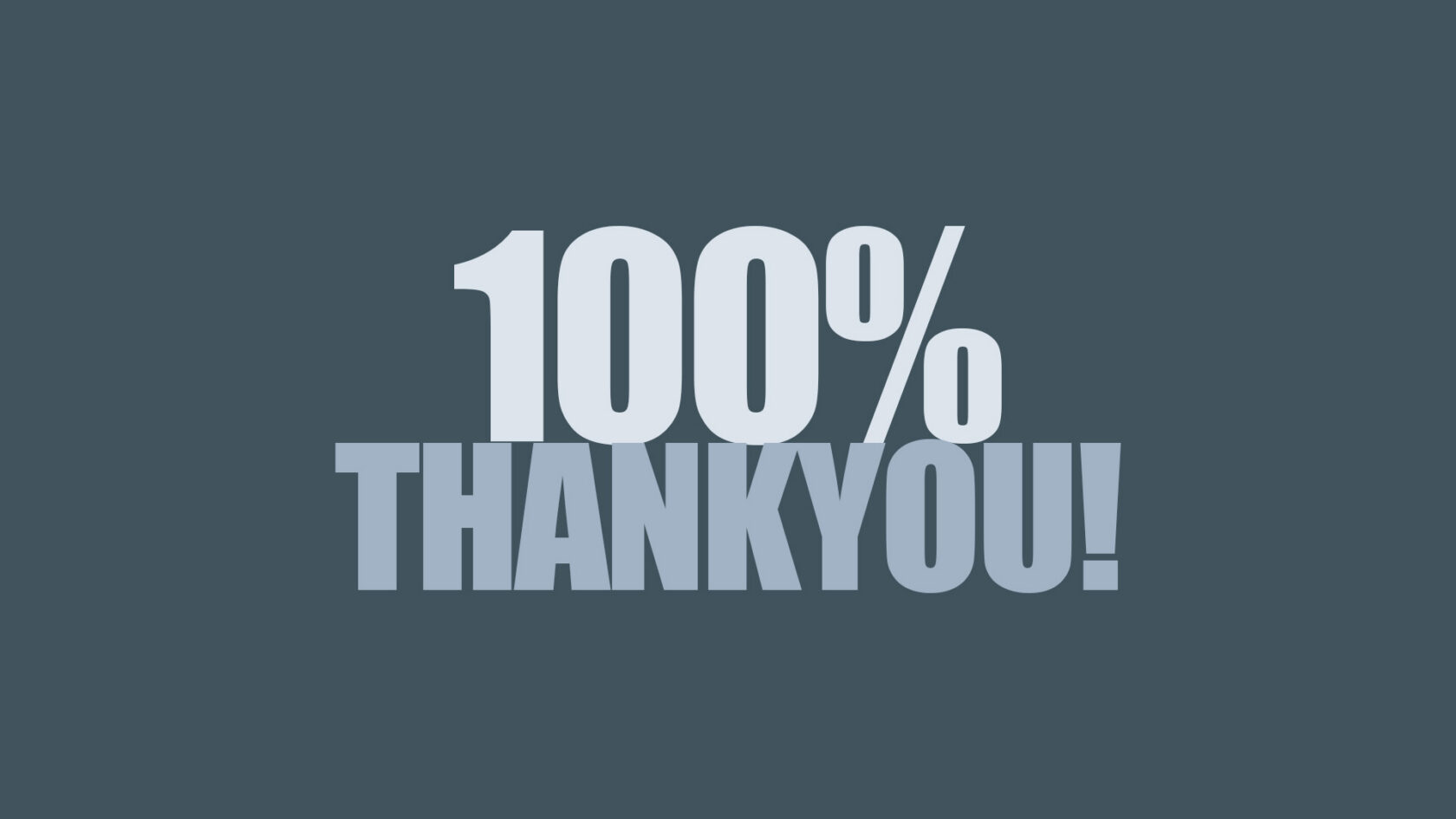 THANK YOU!